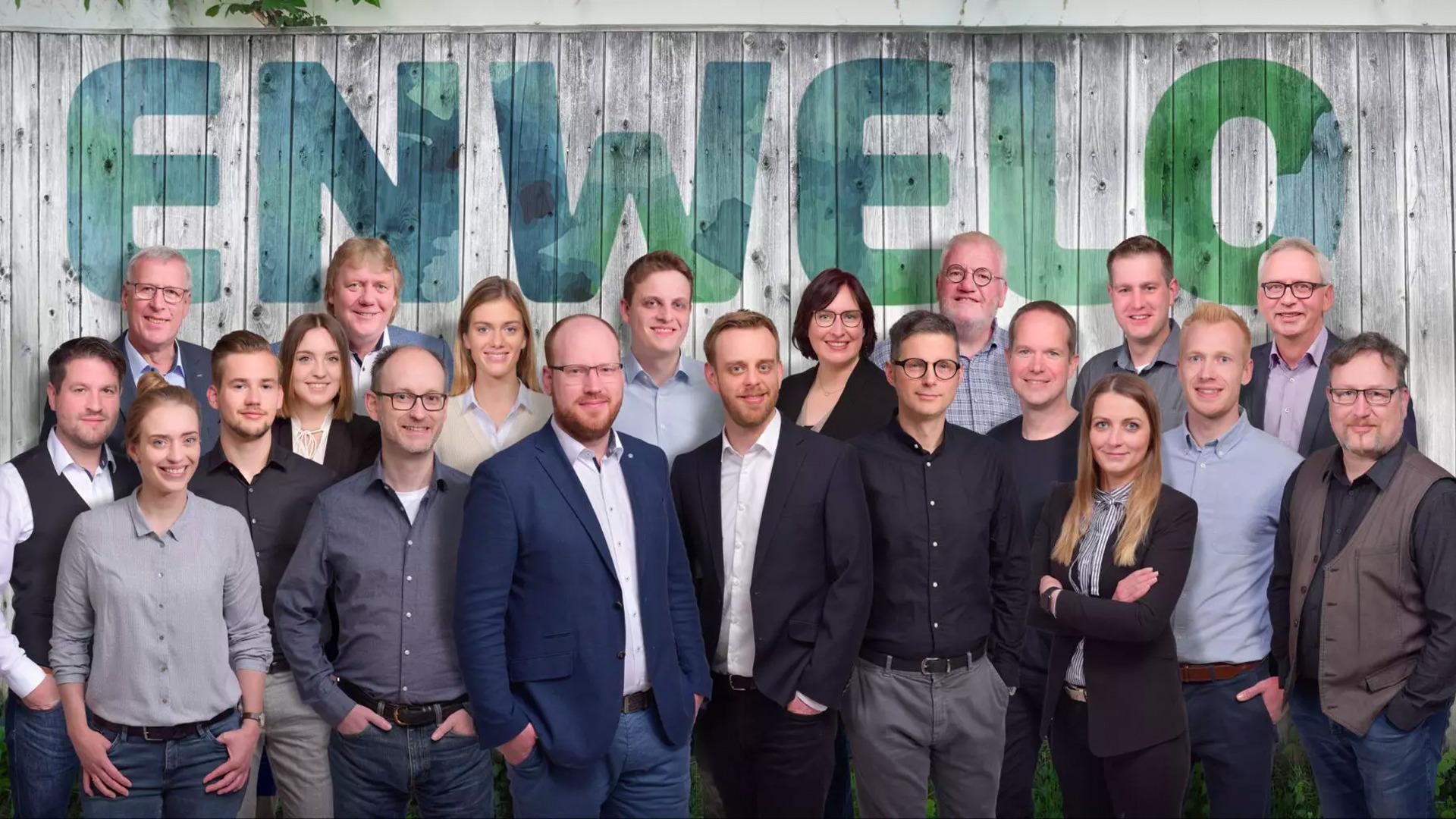 Teamfoto der Enwelo GmbH
